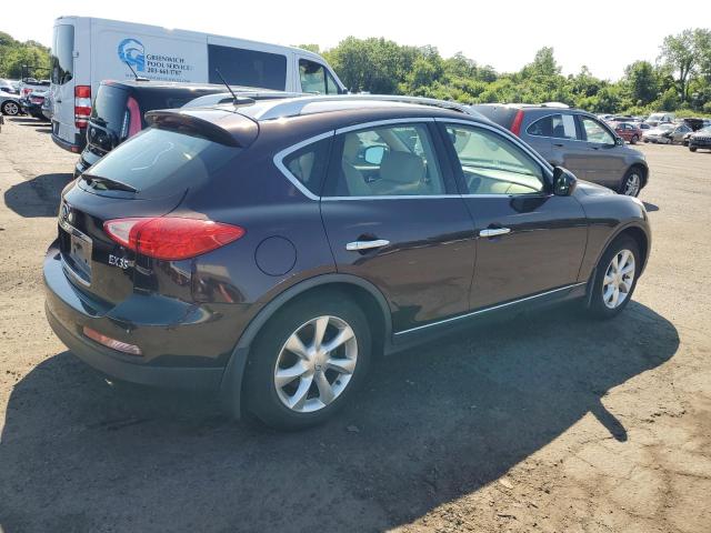 JN1AJ0HR8AM756712 - 2010 INFINITI EX35 BASE Բորդո լուսանկար 3