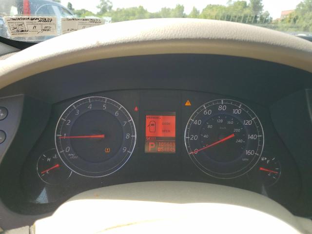 JN1AJ0HR8AM756712 - 2010 INFINITI EX35 BASE Բորդո լուսանկար 9