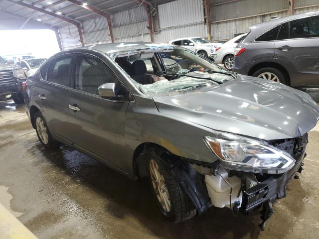 3N1AB7AP6KY274978 - 2019 NISSAN SENTRA S GRAY photo 4