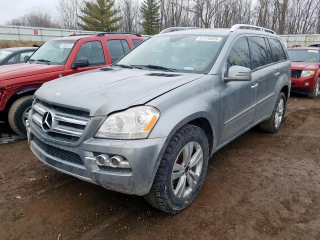 4JGBF7BE3BA629981 - 2011 MERCEDES-BENZ GL 450 4MATIC  photo 2