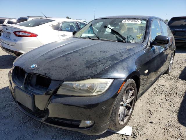 WBAPH5C53AA439603 - 2010 BMW 328 I SULEV BLACK photo 2