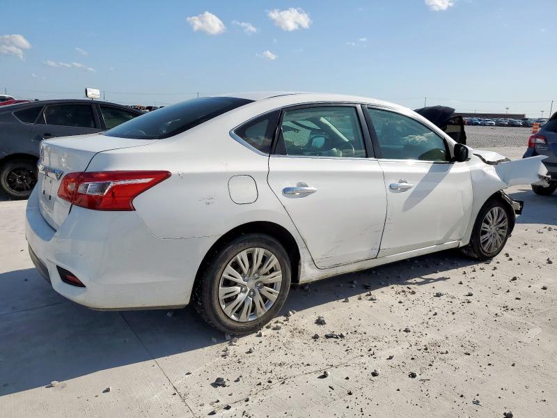 3N1AB7AP7KY266792 - 2019 NISSAN SENTRA S 白色 照片 3