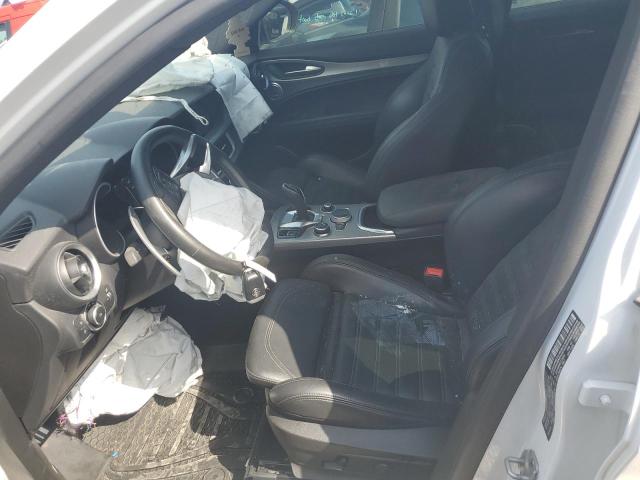 ZASPAKBN6L7C76783 - 2020 ALFA ROMEO STELVIO TI Ақ фото 7