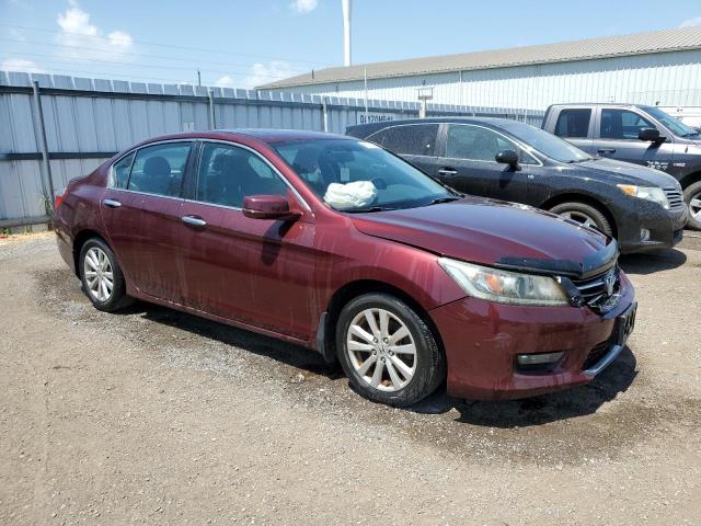 1HGCR2F5XFA800424 - 2015 HONDA ACCORD SPORT MAROON photo 4
