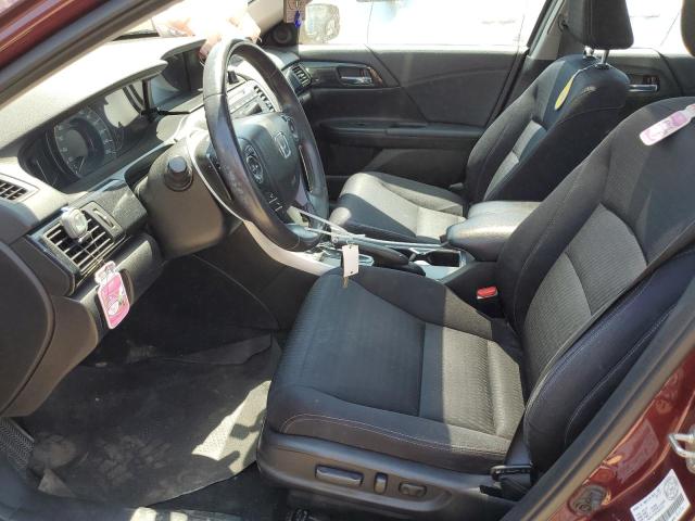 1HGCR2F5XFA800424 - 2015 HONDA ACCORD SPORT MAROON photo 7