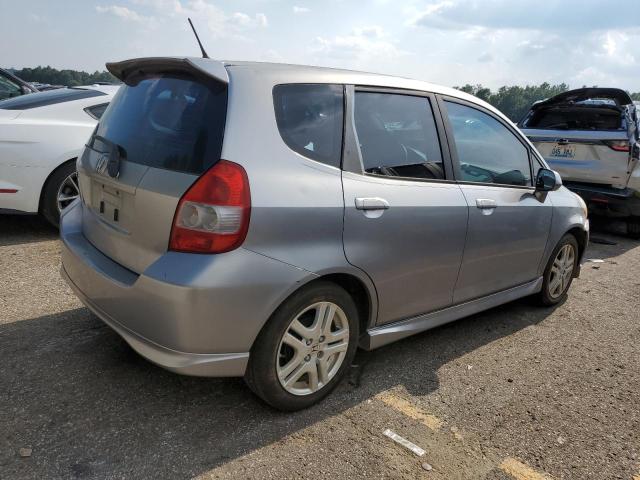 JHMGD38678S030219 - 2008 HONDA FIT SPORT SILVER photo 3