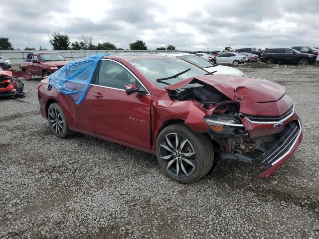 1G1ZD5ST0JF152335 - 2018 CHEVROLET MALIBU LT 栗色 照片 4