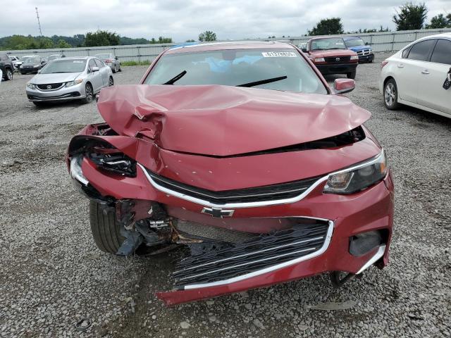 1G1ZD5ST0JF152335 - 2018 CHEVROLET MALIBU LT 栗色 照片 5