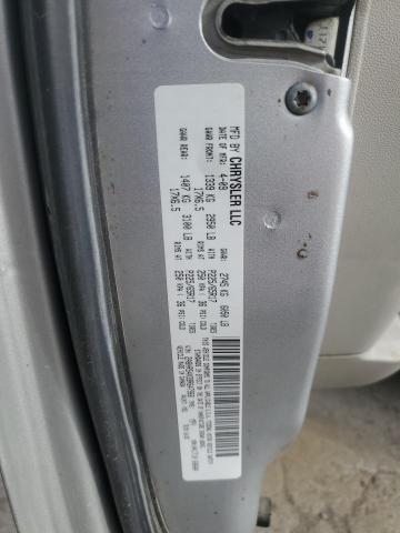 2A8HR54X39R647968 - 2009 CHRYSLER TOWN & COU TOURING ვერცხლისფერი ფოტო 13