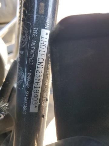 1HD1FCW123Y619403 - 2003 HARLEY-DAVIDSON FLHTCUI 黑色 照片 10