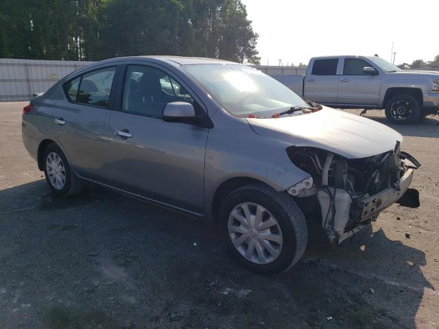 3N1CN7AP5DL878716 - 2013 NISSAN VERSA S GRAY photo 4