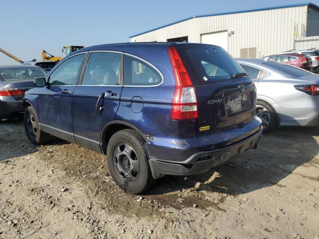 5J6RE38309L010459 - 2009 HONDA CR-V LX BLUE photo 2