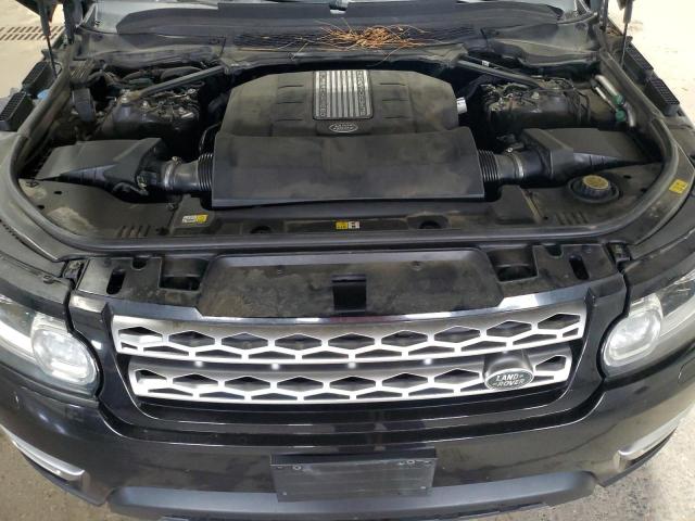 SALWR2FV8HA134218 - 2017 LAND ROVER RANGE ROVE HSE BLACK photo 12