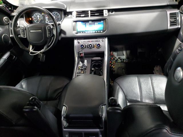 SALWR2FV8HA134218 - 2017 LAND ROVER RANGE ROVE HSE BLACK photo 8