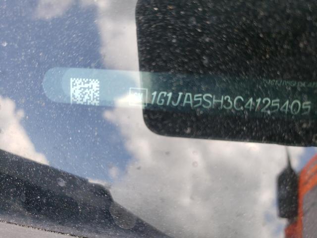 1G1JA5SH3C4125405 - 2012 CHEVROLET SONIC LS 黑色 照片 12