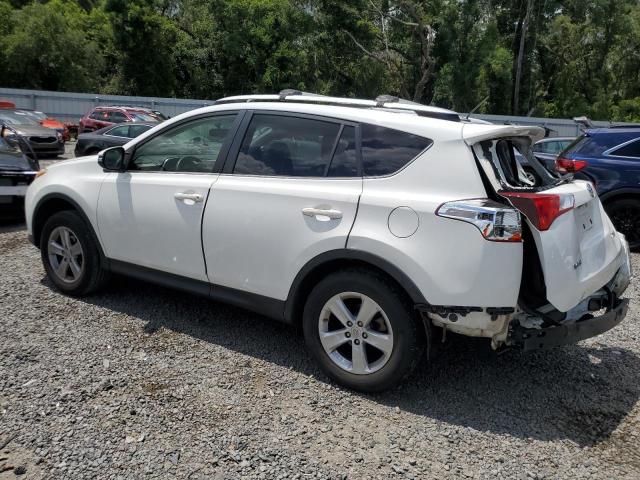 JTMWFREV9EJ006964 - 2014 TOYOTA RAV4 XLE WHITE photo 2