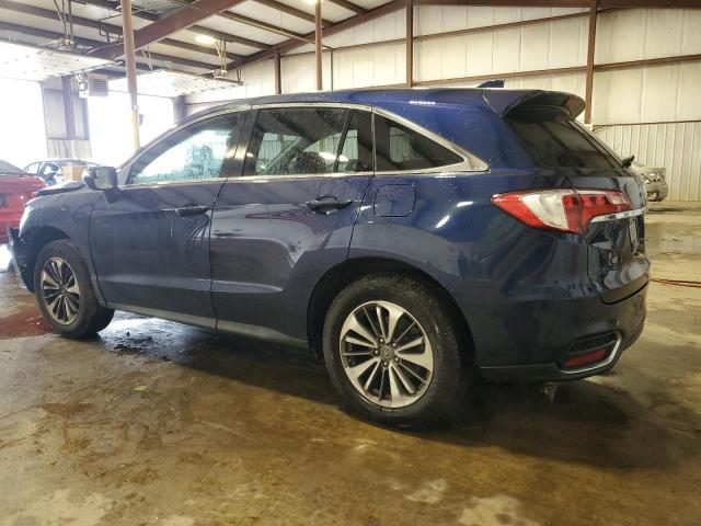 5J8TB4H70JL001568 - 2018 ACURA RDX ADVANCE BLUE photo 2