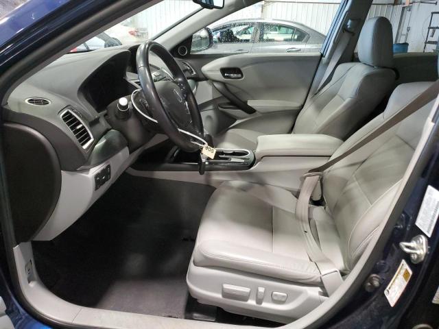 5J8TB4H70JL001568 - 2018 ACURA RDX ADVANCE BLUE photo 7