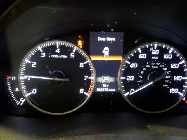 5J8TB4H70JL001568 - 2018 ACURA RDX ADVANCE BLUE photo 9