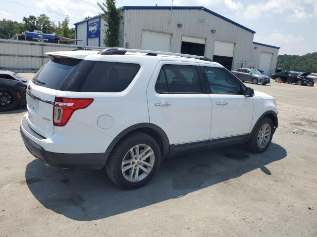 1FM5K7D82EGA99150 - 2014 FORD EXPLORER XLT WHITE photo 3