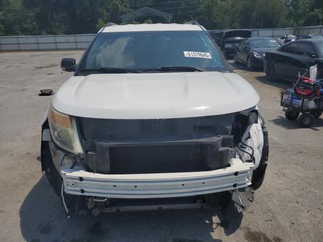 1FM5K7D82EGA99150 - 2014 FORD EXPLORER XLT WHITE photo 5