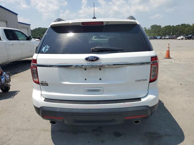 1FM5K7D82EGA99150 - 2014 FORD EXPLORER XLT WHITE photo 6