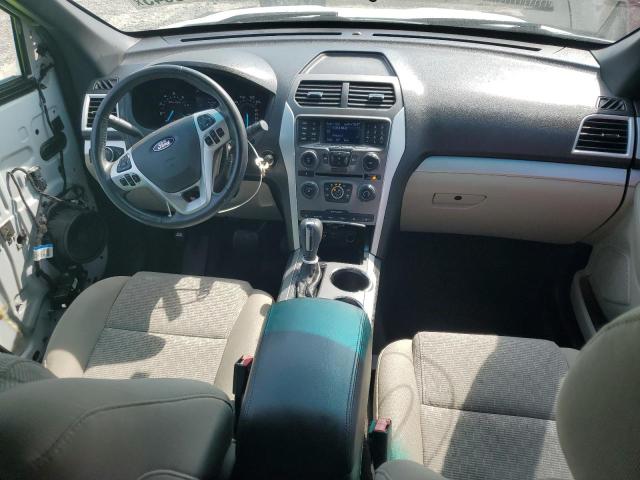 1FM5K7D82EGA99150 - 2014 FORD EXPLORER XLT WHITE photo 8