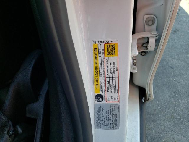 1G11C5SA7GF116911 - 2016 CHEVROLET MALIBU LIM LT Ақ фото 12