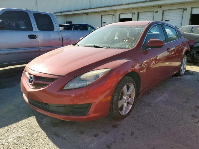 1YVHZ8BH6A5M15820 - 2010 MAZDA 6 I BURGUNDY photo 2