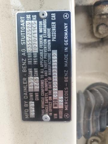 WDBCB25D8HA344663 - 1987 MERCEDES-BENZ SDL350 SDL ბეჟი ფოტო 12