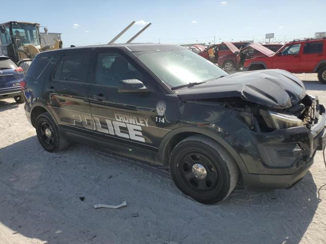 1FM5K8AR1HGE29805 - 2017 FORD EXPLORER POLICE INTERCEPTOR 黑色 照片 4