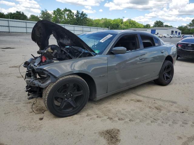 2C3CDXCT1JH143671 - 2018 DODGE CHARGER R/T GRAY photo 1