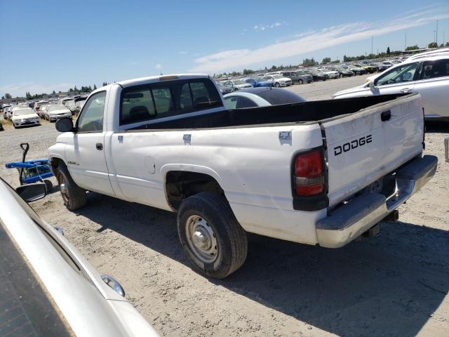 3B7KC26Z61M547659 - 2001 DODGE RAM 2500 WHITE photo 2