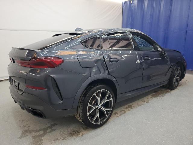 5UXCY8C09M9E15904 - 2021 BMW X6 M50I GRAY photo 3