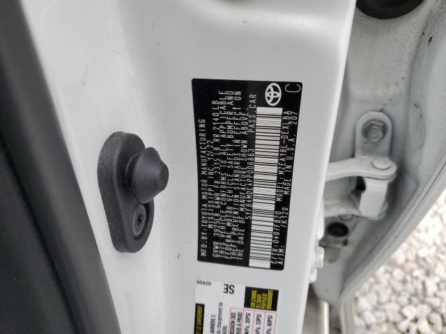 5YFB4MDE4PP006863 - 2023 TOYOTA COROLLA LE WHITE photo 12