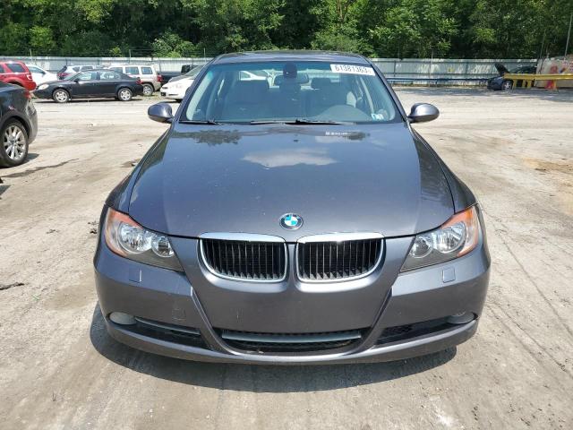 WBAVC93568K038628 - 2008 BMW 328 XI GRAY photo 5