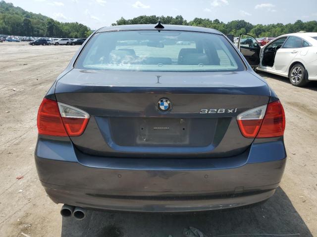 WBAVC93568K038628 - 2008 BMW 328 XI GRAY photo 6