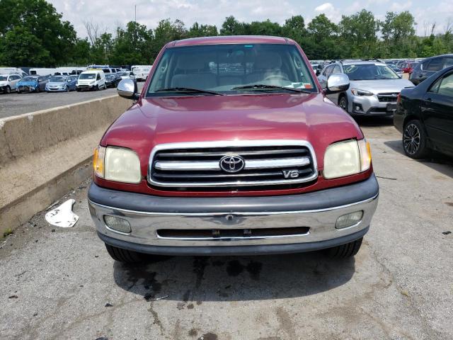 5TBBT441X2S312510 - 2002 TOYOTA TUNDRA ACCESS CAB BURGUNDY photo 5