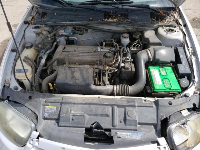 1G1JC12F257131702 - 2005 CHEVROLET CAVALIER SILVER photo 11