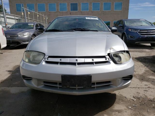 1G1JC12F257131702 - 2005 CHEVROLET CAVALIER SILVER photo 5