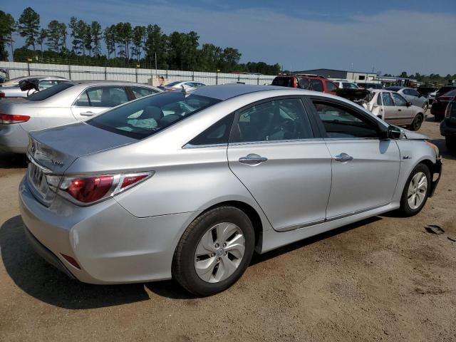 KMHEC4A4XDA090355 - 2013 HYUNDAI SONATA HYBRID SILVER photo 3