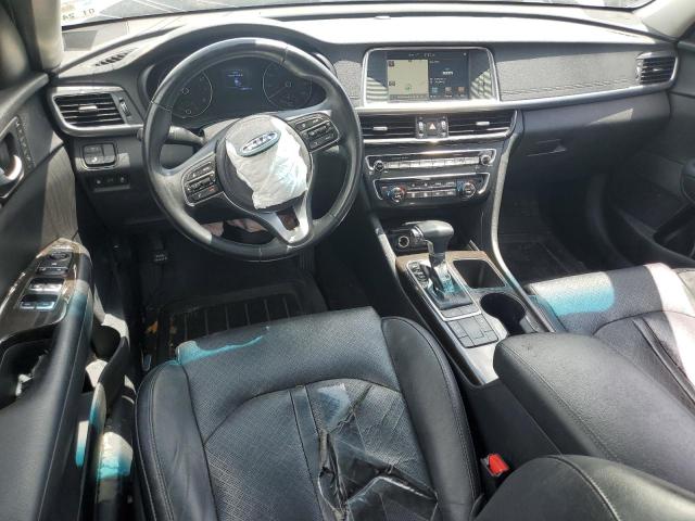 5XXGU4L31GG059437 - 2016 KIA OPTIMA EX SILVER photo 8