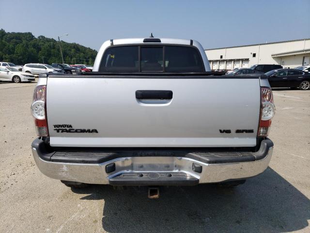 5TFJU4GN4CX019227 - 2012 TOYOTA TACOMA DOUBLE CAB PRERUNNER SILVER photo 6