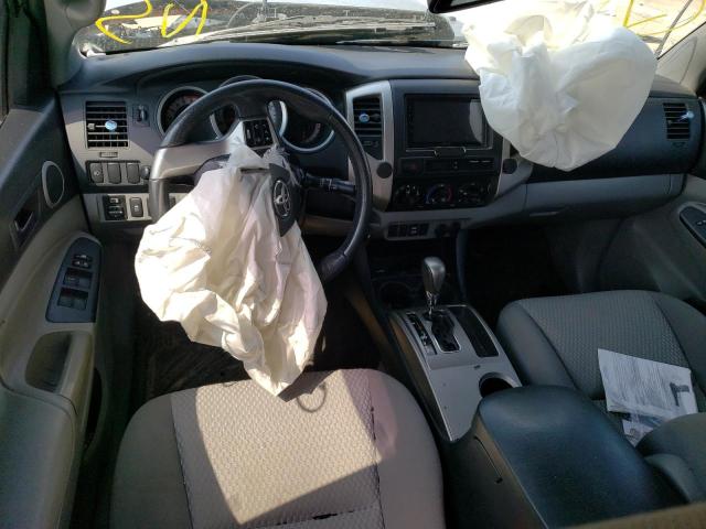 5TFJU4GN4CX019227 - 2012 TOYOTA TACOMA DOUBLE CAB PRERUNNER SILVER photo 8