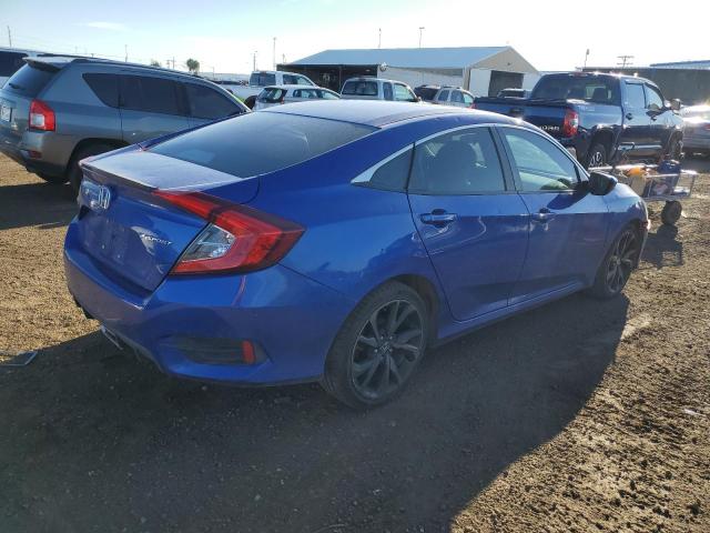 2HGFC2F81KH504180 - 2019 HONDA CIVIC SPORT ლურჯი ფოტო 3