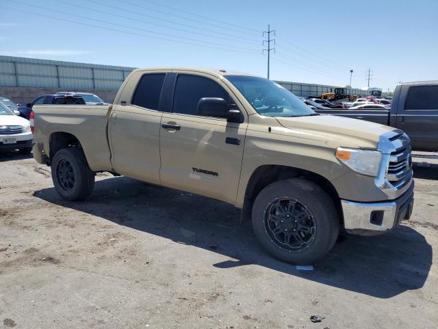 5TFUW5F14HX599999 - 2017 TOYOTA TUNDRA DOUBLE CAB SR/SR5 BEIGE photo 4