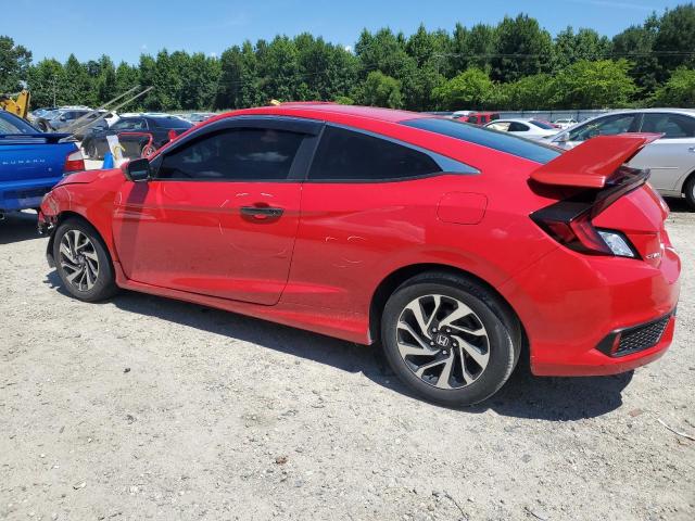 2HGFC4B06JH309637 - 2018 HONDA CIVIC LX RED photo 2