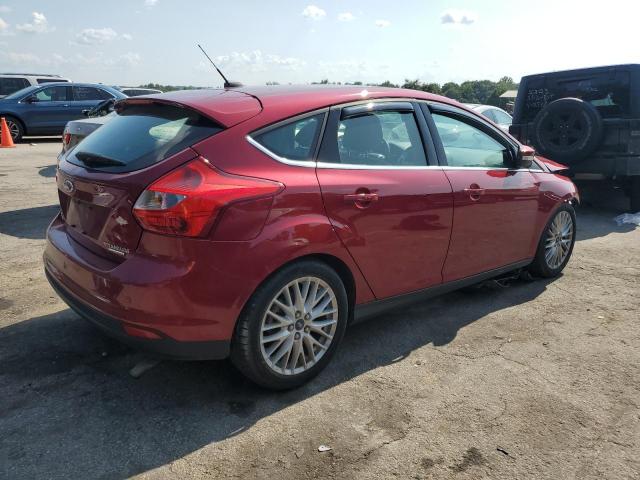 1FADP3N2XEL126094 - 2014 FORD FOCUS TITANIUM BURGUNDY photo 3