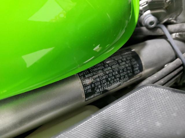 JKAEXEC189DA26495 - 2009 KAWASAKI EX650 C 绿色 照片 12