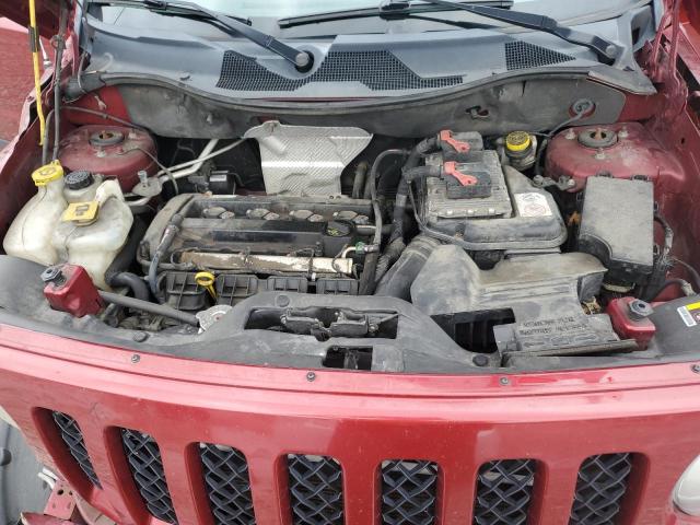 1C4NJRBBXED533849 - 2014 JEEP PATRIOT SPORT BURGUNDY photo 12